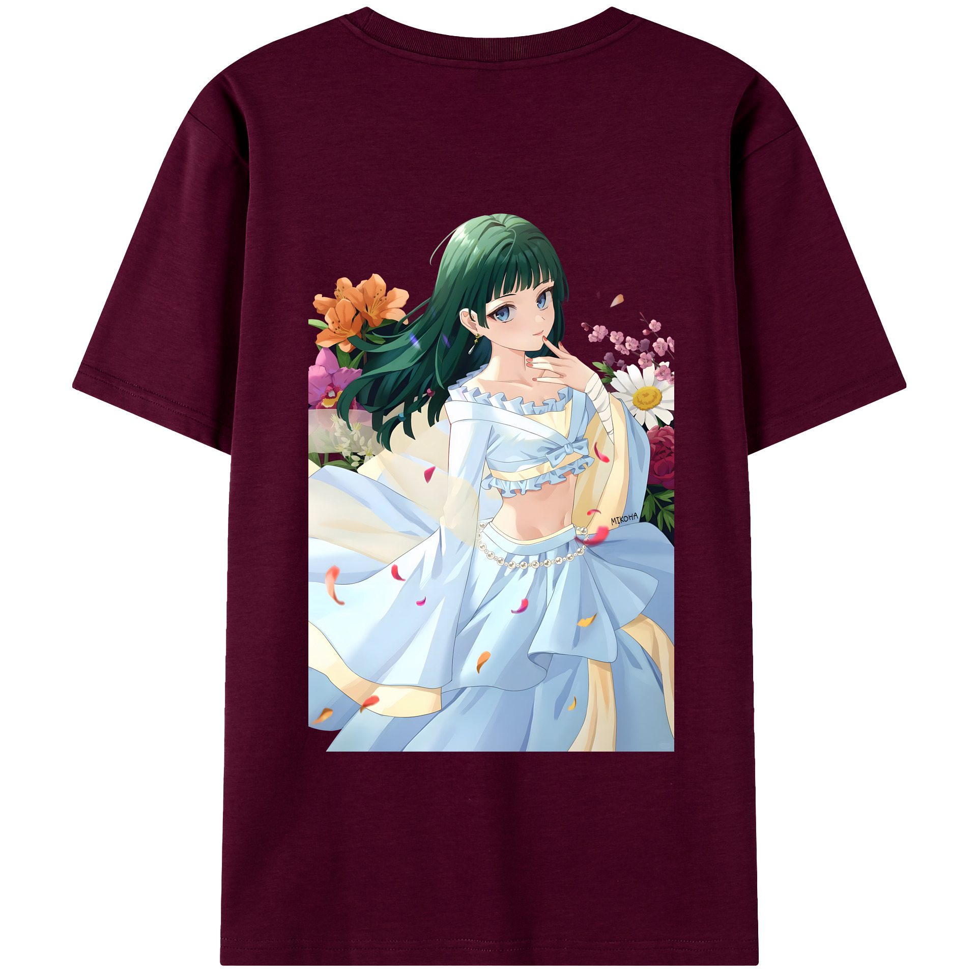 （画像用） 薬屋のひとりごと The Apothecary Diaries レディース半袖Tシャツ(バックプリント)